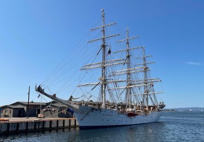 Christian Radich på Akershuskaia