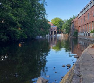 Myradammen med Myrafallet bru